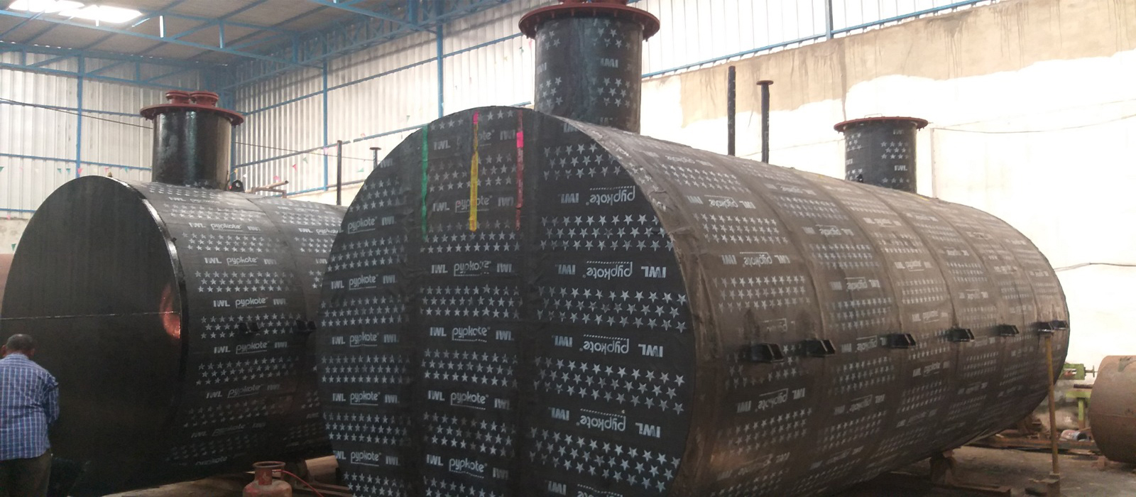 Underground Solvent Storage Tank